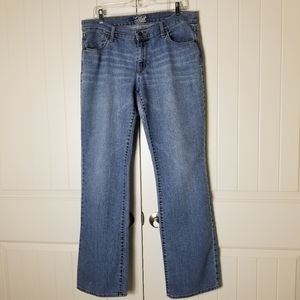 Old Navy The Flirt Jeans Wide Straight Leg 12 Long